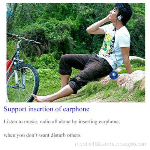 Bluetooth sports speaker, 4.1 version, TF card, torch and carabiner